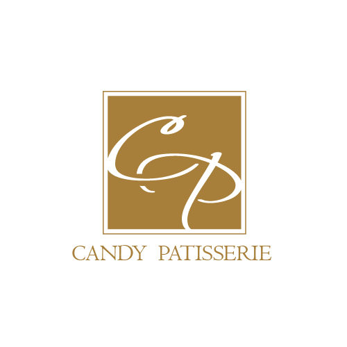 Script font design with the title 'Candy Pastisserie Logo'