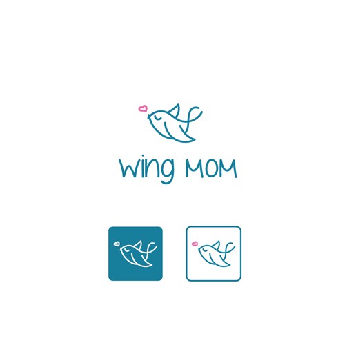 Mother design with the title 'Wing Mom'