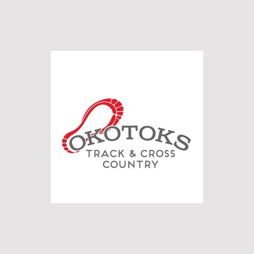 Footprint design with the title 'Okotoks track & cross country'