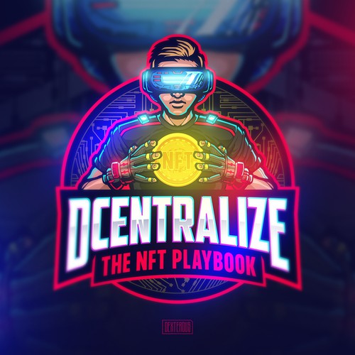 Esports logo with the title 'Dcentralize Logo'