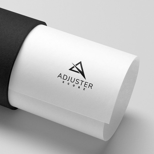 Meaningful logo with the title 'Adjuster Score'