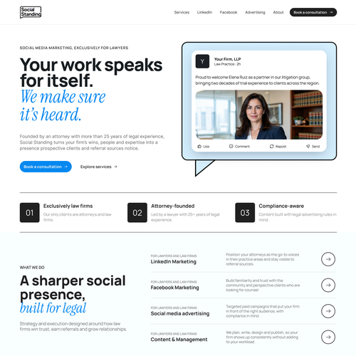 Website with the title 'Homepage'