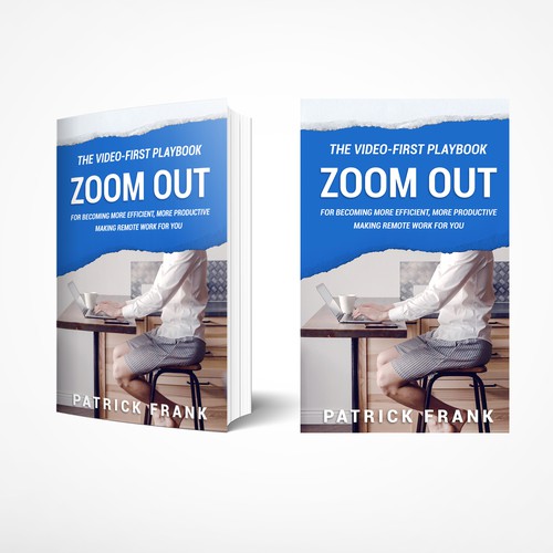 Work book cover with the title 'Zoom Out book cover'