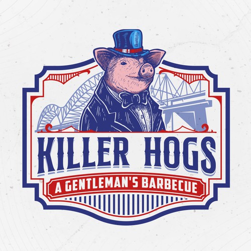 Gentleman logo with the title 'Killer Hogs'
