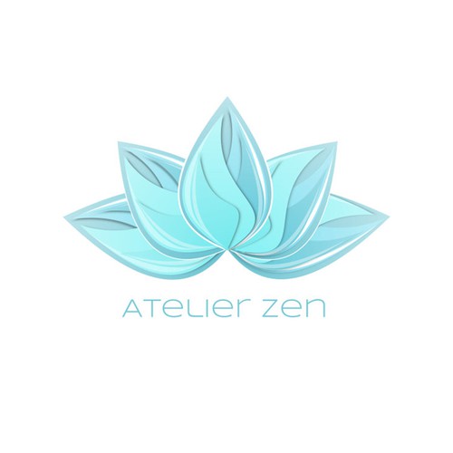 Light blue design with the title 'Loto Flowers'