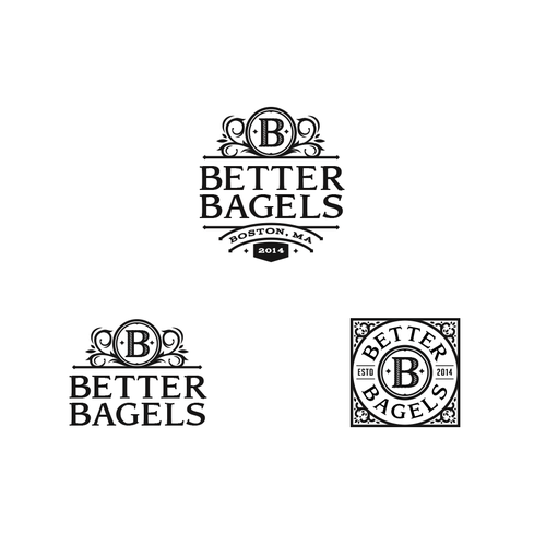 Cookie design with the title 'Better Bagels'