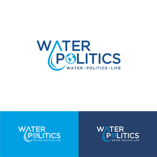 World logo with the title 'Water Politics'