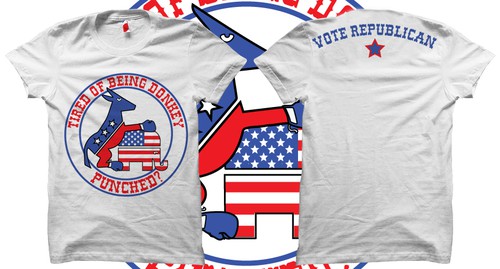 Elephant t-shirt with the title 'Vote Republican!'