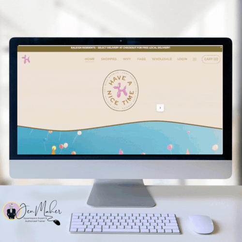 SEO design with the title 'SEO Package + Design Refresh'