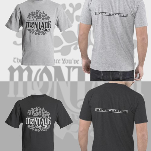 gray t shirt layout