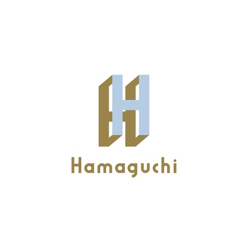 Alphabet design with the title 'Alphabet Logo | H Logo'
