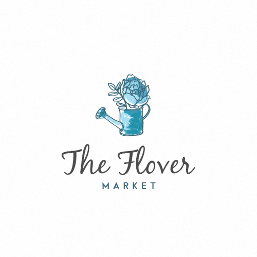 Garden brand with the title 'The Flower Market'