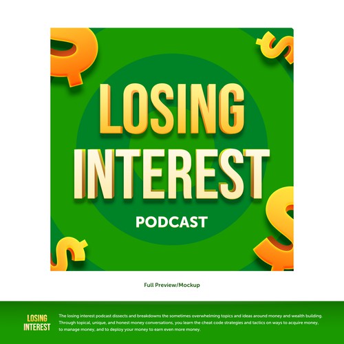 Podcast cover artwork with the title 'Catchy Cover for a Podcast'