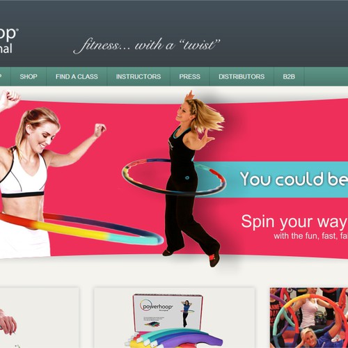 Banner artwork with the title 'banner pagina '