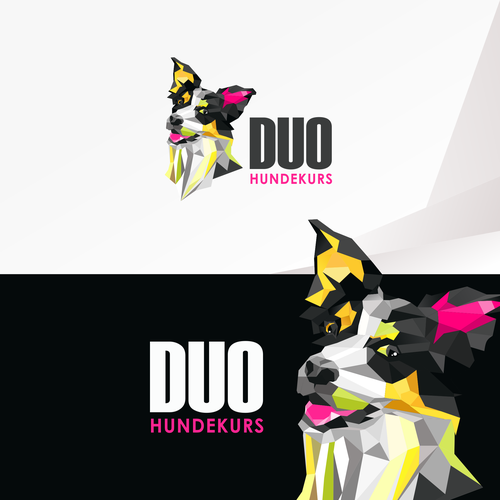 Animal logo with the title 'WPAP logo design'