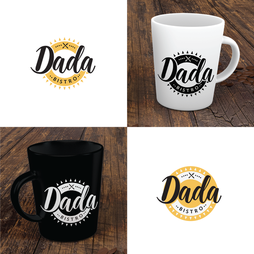 Bistro logo with the title 'DADA Bistro'