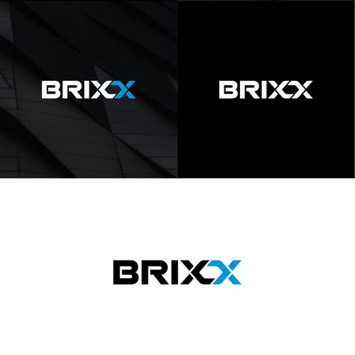 Manufacturing design with the title 'BRIXX logo design'