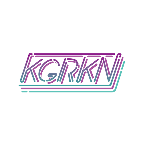 Influencer logo with the title 'KGRKN'