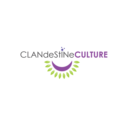 Cultural logo with the title 'Clandestine Culture'