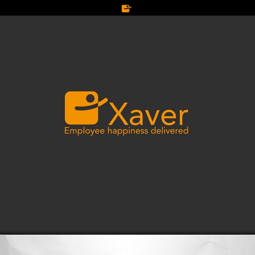 Happiness logo with the title 'Simple and cool logo wanted for an employees benefit platform'