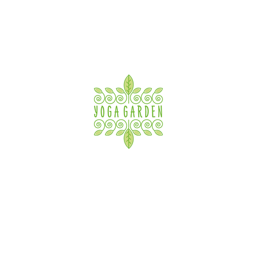 Wealth logo with the title 'yoga logo'