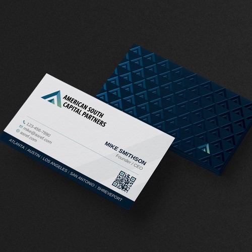Spot UV design with the title 'Bold Spot Uv Business Card'