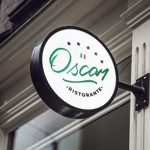 Italian brand with the title '"Oscar" - Italian restaurant'