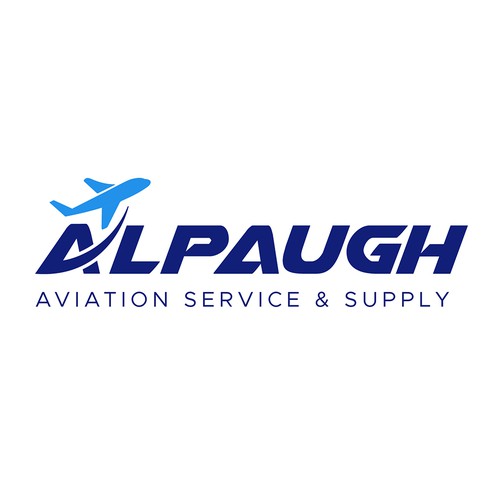 Supply logo with the title 'Aviation service and supply company Logo'