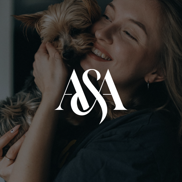 Monogram logo with the title 'A&A'