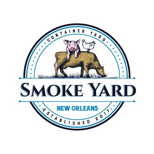 Farm brand with the title 'Smoke Yard'