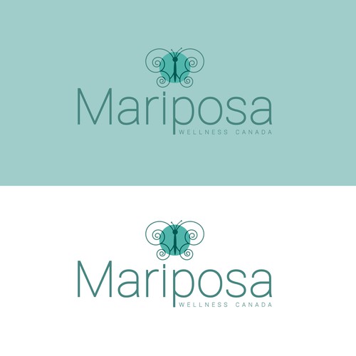 Wellness brand with the title 'Mariposa'