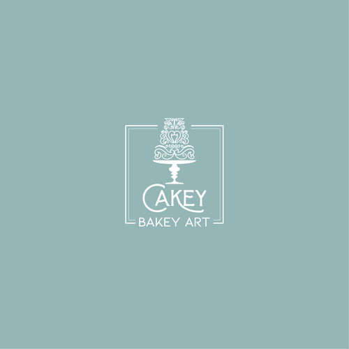 Pastry design with the title 'Cakey Bakey Art'