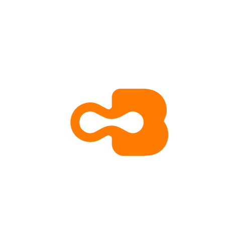 Software as a Service and SAAS logo with the title 'OB7 Logo Concept – Modern Tech Symbol & Wordmark'