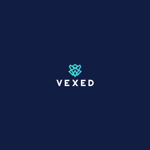 Knowledge logo with the title 'Vexed Logo Design'