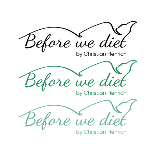 Diet logo with the title 'Slimming logo'