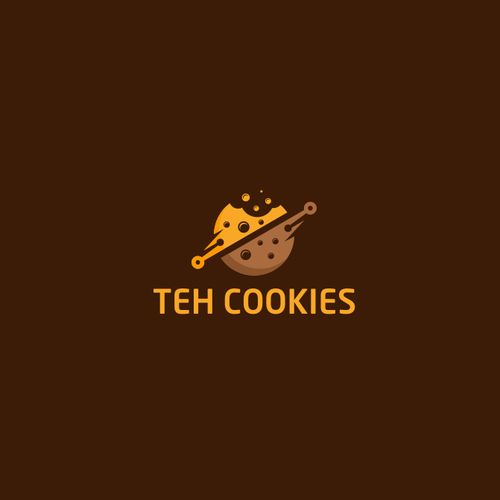 Earth brand with the title 'logo for teh cookies'