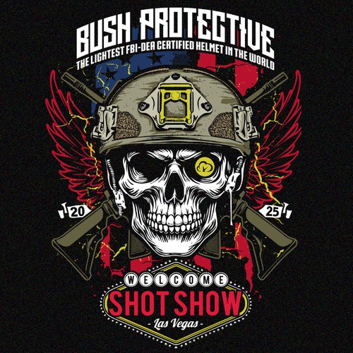 Design with the title 'Bush Protective'