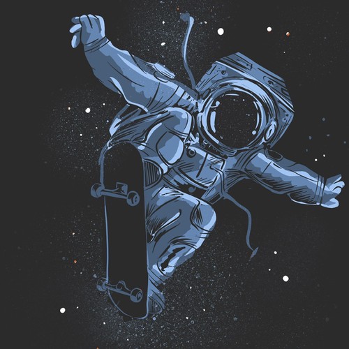 astronaut status shirt