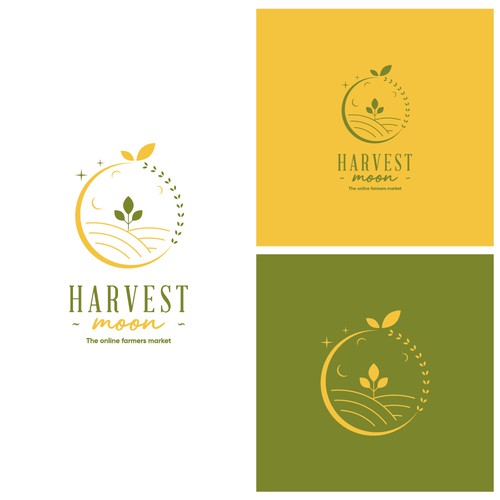 Farmer's market design with the title 'Logo for online farmers market'