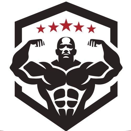 Elite logo with the title 'Muscleman Elite'