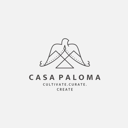 Thai logo with the title 'Logo concep for casa paloma'