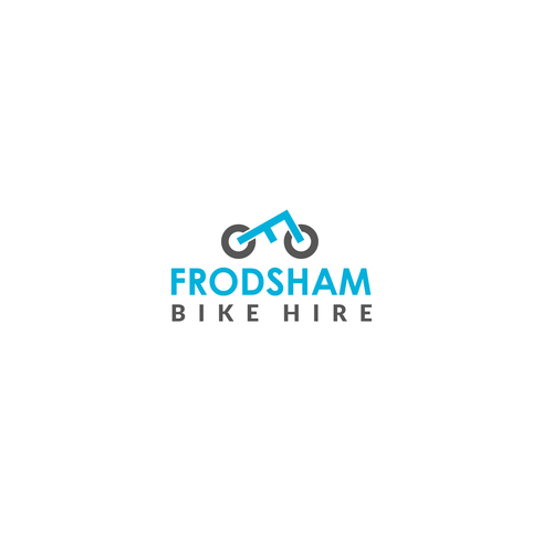 Motor design with the title 'Fordsham Bike Hire Logo'
