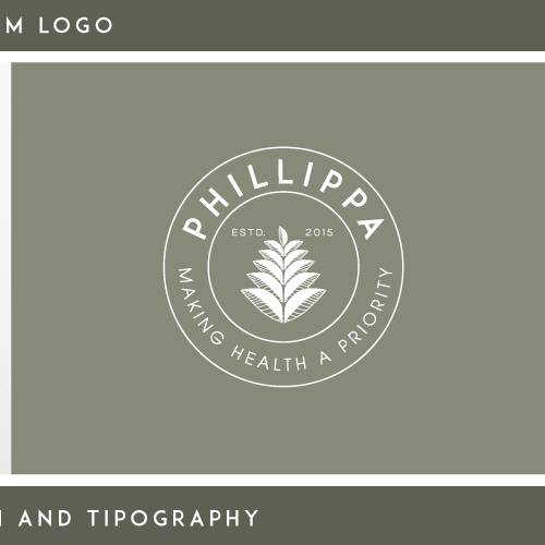 Quality brand with the title 'Healthy Food Store Logo'