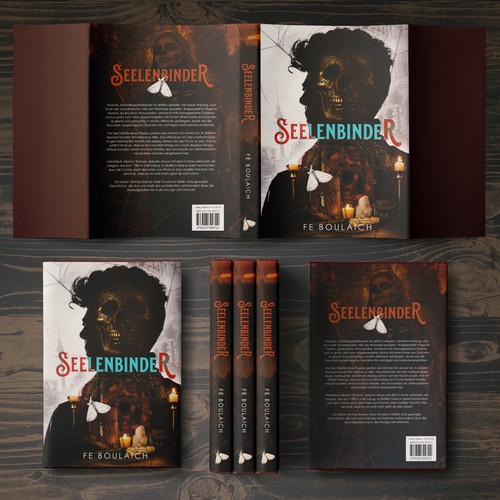 Horror book cover with the title 'SeelenbindeR'