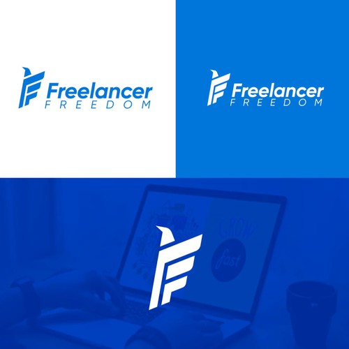 Freelancer logo with the title 'Freelancer FREEDOM Logo'