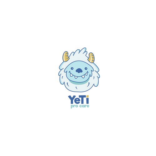 Kindergarten design with the title 'Yeti Logo'