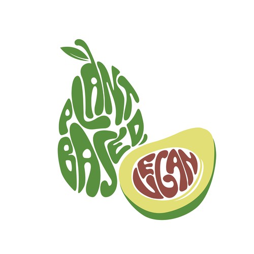 Vegetarian t-shirt with the title 'Avocado T-shirt '