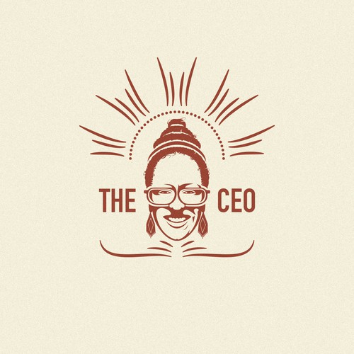 Website logo with the title 'Illustrative Logo'