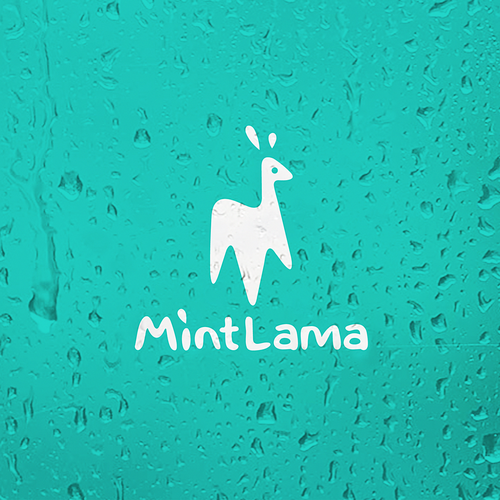 Aqua design with the title 'MintLama'