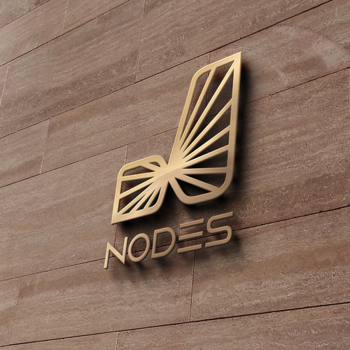 Decorative design with the title 'NODES'